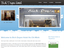 Tablet Screenshot of bichduyenhotel.net